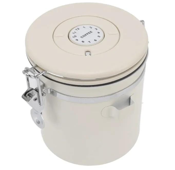 g8buynz Stainless Steel Coffee Storage Container with Airtight Lids Stainless Steel Coffee Storage Container with Airtight Lids