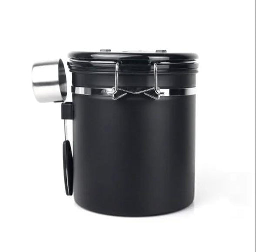 g8buynz Airtight Coffee Containers for Grounds and Beans w/ Date Tracker with 1/8 Spoon Airtight Coffee Containers for Grounds and Beans w/ Date Tracker with 1/8 Spoon