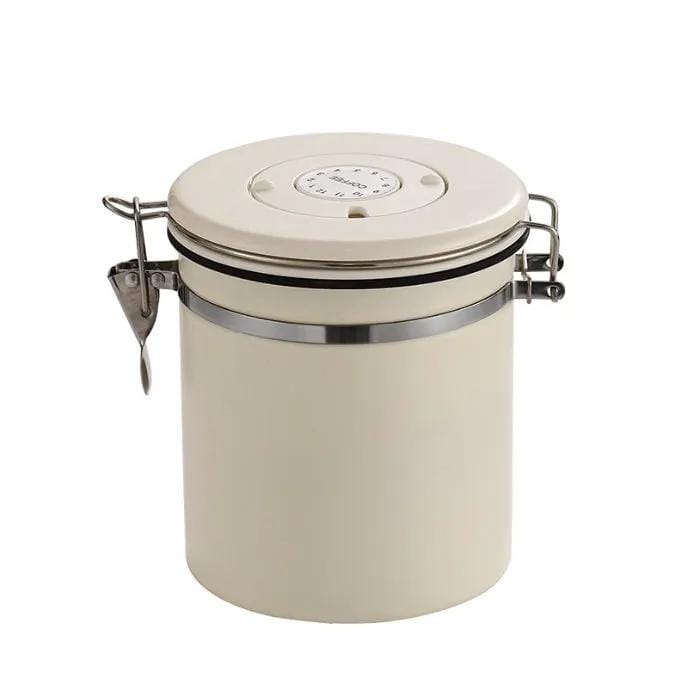 g8buynz Airtight Coffee Containers for Grounds and Beans w/ Date Tracker with 1/8 Spoon Airtight Coffee Containers for Grounds and Beans w/ Date Tracker with 1/8 Spoon