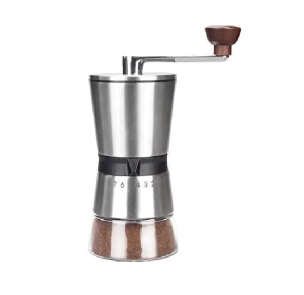 g8buynz Manual Coffee Grinder Premium Stainless Steel Conical Ceramic Burr Bean Mill Manual Coffee Grinder Premium Stainless Steel Conical Ceramic Burr Bean Mill