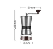 g8buynz Manual Coffee Grinder Premium Stainless Steel Conical Ceramic Burr Bean Mill Manual Coffee Grinder Premium Stainless Steel Conical Ceramic Burr Bean Mill