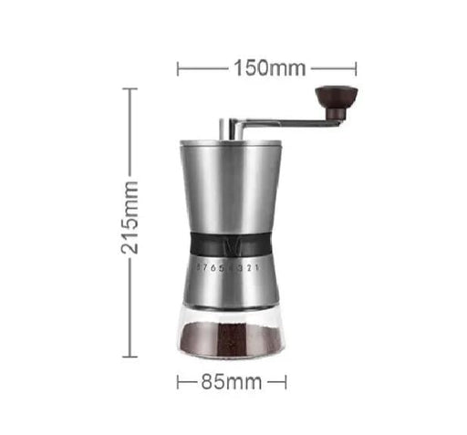 g8buynz Manual Coffee Grinder Premium Stainless Steel Conical Ceramic Burr Bean Mill Manual Coffee Grinder Premium Stainless Steel Conical Ceramic Burr Bean Mill