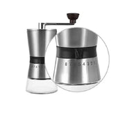 g8buynz Manual Coffee Grinder Premium Stainless Steel Conical Ceramic Burr Bean Mill Manual Coffee Grinder Premium Stainless Steel Conical Ceramic Burr Bean Mill