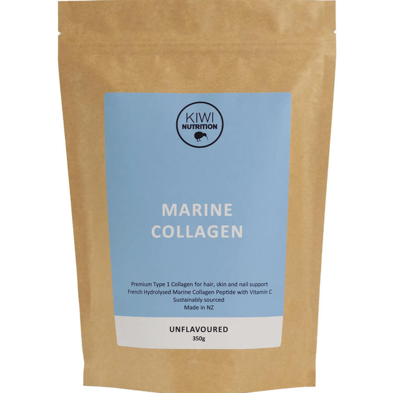 Marine Collagen Powder - Unflavoured 350g by Kiwi Nutrition