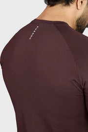 Core Fullsleeves T-shirt Brown by Fuaark Nz