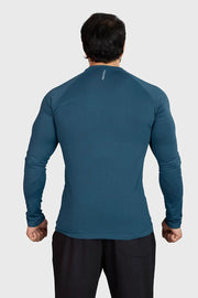 Core Fullsleeves T-shirt Orion Blue by Fuaark Nz