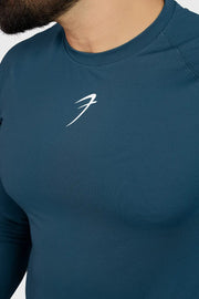 Core Fullsleeves T-shirt Orion Blue by Fuaark Nz