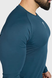 Core Fullsleeves T-shirt Orion Blue by Fuaark Nz