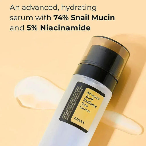 Poppy Gifts Skin Care COSRX Advanced Snail Radiance Dual Essence 80ml COSRX Advanced Snail Radiance Dual Essence 80ml