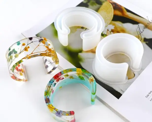 C Shaped Bracelet Moulds by Resin Art NZ
