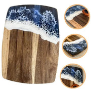 g8buynz Wood Chopping Board with Unique Resin Design Wood Chopping Board with Unique Resin Design