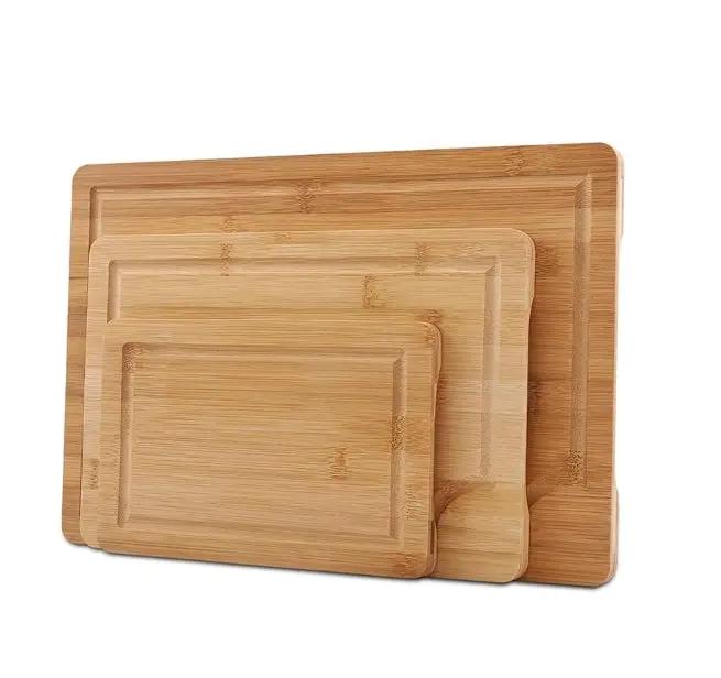g8buynz Bamboo Cutting Board (Set of 3) Bamboo Cutting Board (Set of 3)