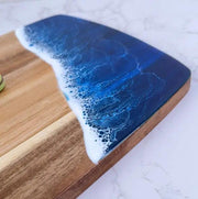 g8buynz Wood Chopping Board with Unique Resin Design Wood Chopping Board with Unique Resin Design