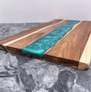g8buynz Wood Resin Cutting Board for Kitchen Wood Resin Cutting Board for Kitchen