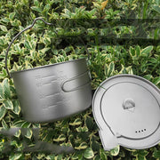 Folding Thickened Camping Pot with Two Handles by Mead's Supply & Equipment Outfitters limited