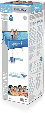 Bestway Swimming Pool 300x200x66cm by salelink.co.nz