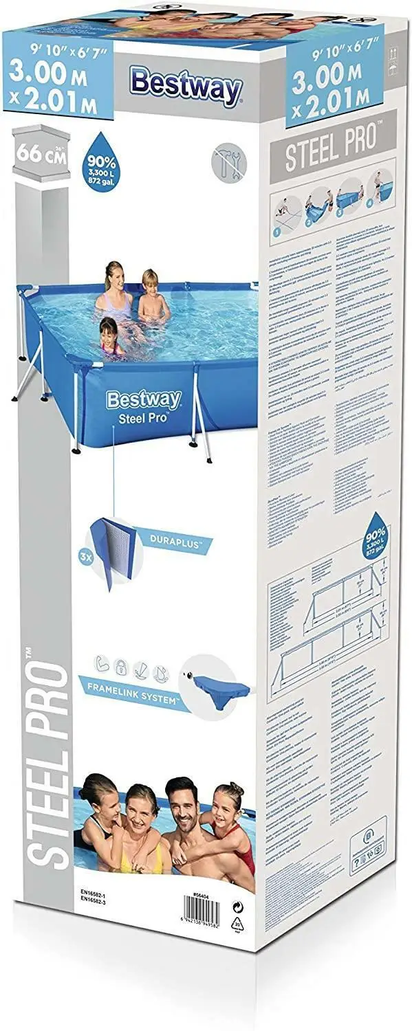 Bestway Swimming Pool 300x200x66cm by salelink.co.nz