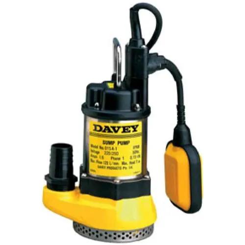 Davey D Series Submersible Sump Pump - Dewatering & Drainage - Stainless Steel by Filtration Station NZ