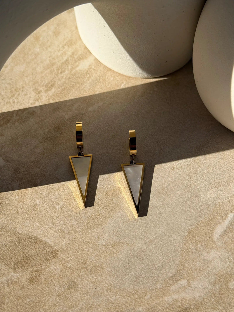 Kōkiritia Gold Huggies by Tahana Jewellery