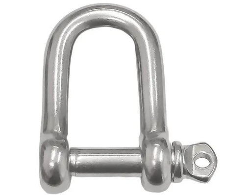 D-Shackle - Stainless Steel - 12mm / 52mm x 25mm