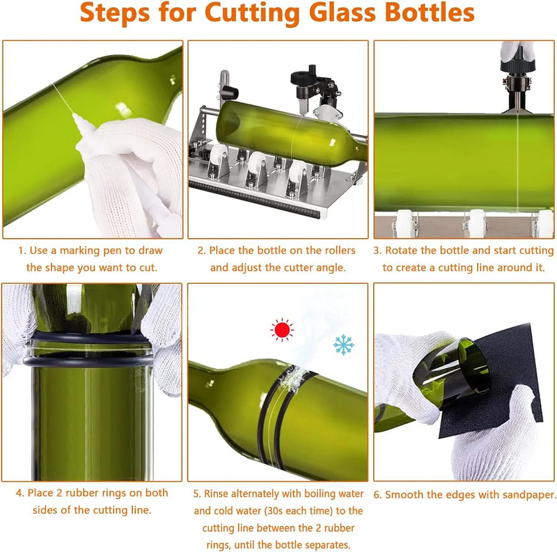 DIY Glass Bottle Cutting Tool by salelink.co.nz