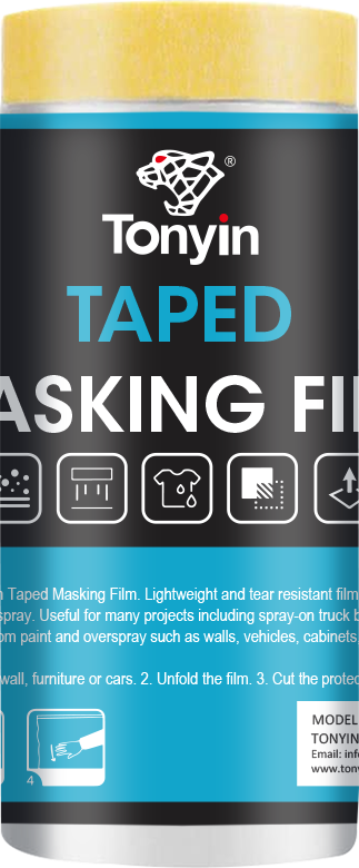TONYIN TAPED MASKING FILM by Racing Pro NZ Ltd