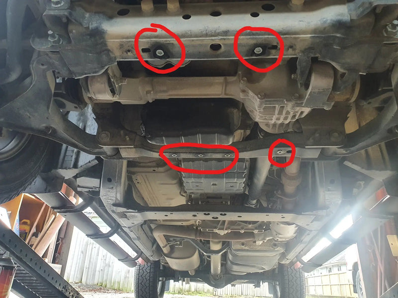 Nissan Navara D40 Bash Plates Spanish and Thai build by ACFab