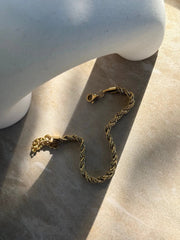 Kōura Here Gold Bracelet by Tahana Jewellery