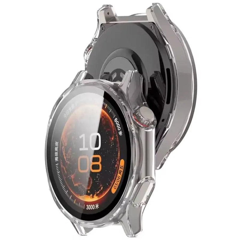 That Watch Shop Watch case Protective Case for OnePlus Watch 4 (Clear) OnePlus Watch 4 Clear Protective Case With TPU Shield