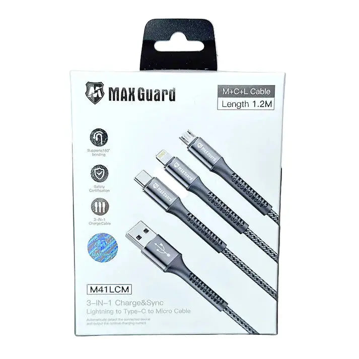 Maxguard 1.2M M+C+L Cable M41LCM by 9eight5