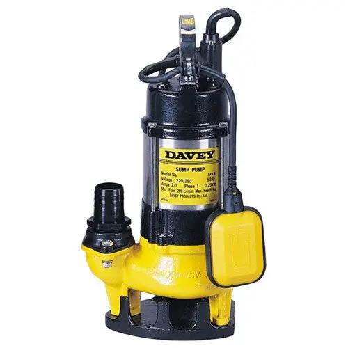 Davey D75VA & DT08V Vortex Sump Pump - Septic & Grey Water - 3" Outlet by Filtration Station NZ
