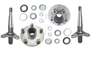 1500kg Brake-ready Hub & Stub Kit - 5x4-3/4"x7/16" - Pair