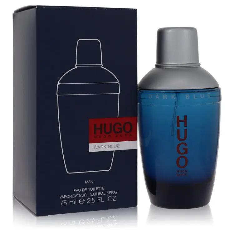 Dark Blue Eau De Toilette Spray by Hugo Boss 75 ml by Brands HD