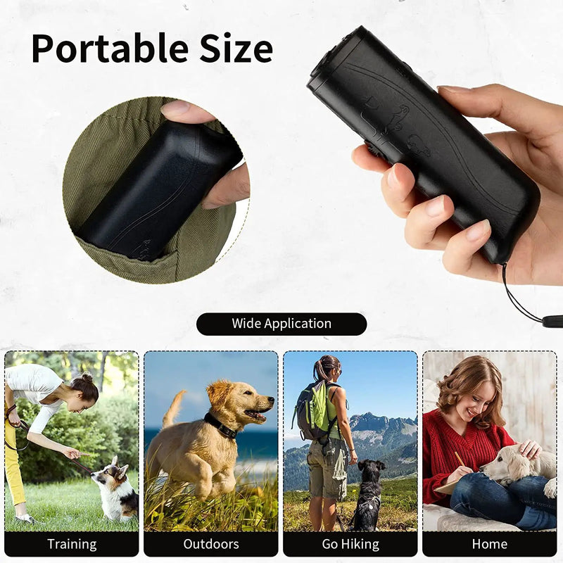 Ultrasonic Anti Bark Stop Barking Dog Training Repeller Control Trainer Device by salelink.co.nz