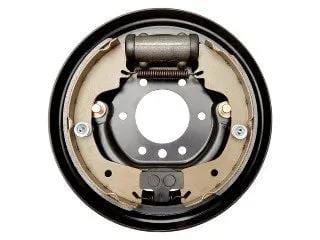 Trojan Trailer Brake Components 9" Drum Backing Plate Assembly - Hydraulic - Left 9" Drum Backing Plate Assembly - Hydraulic - Left