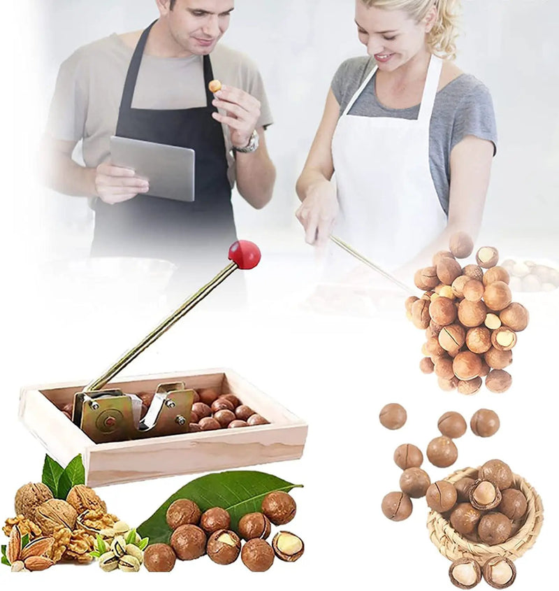 Macadamia Opener Nut Cracker Walnut Tool by salelink.co.nz