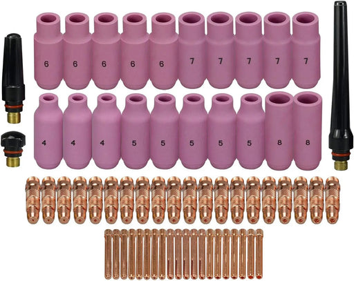 63PCS Tig Welding Torch Accessories Kit by salelink.co.nz