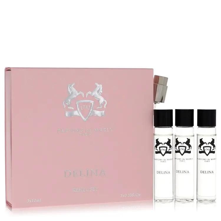 Delina Three Eau De Parfum Spray Refills by Parfums De Marly 3 x 10 ml by Brands HD