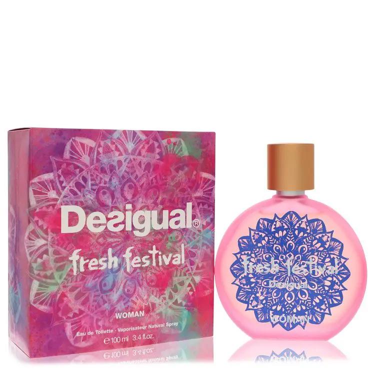 Brands HD Eau De Toilette Spray Desigual Fresh Festival Eau De Toilette Spray by Desigual 100 ml Desigual Fresh Festival Eau De Toilette Spray by Desigual 100 ml