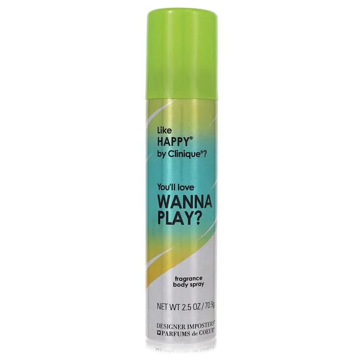 Designer Imposters Wanna Play? Body Spray by Parfums De Coeur 75 ml by Brands HD