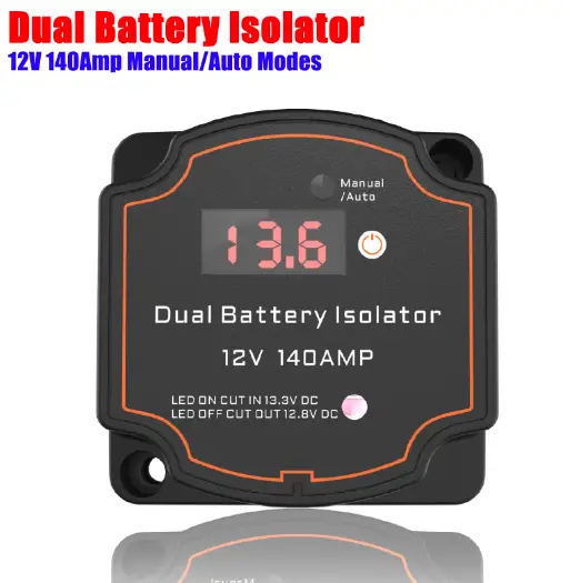 Smart Dual Battery Isolator 12V 140A by salelink.co.nz