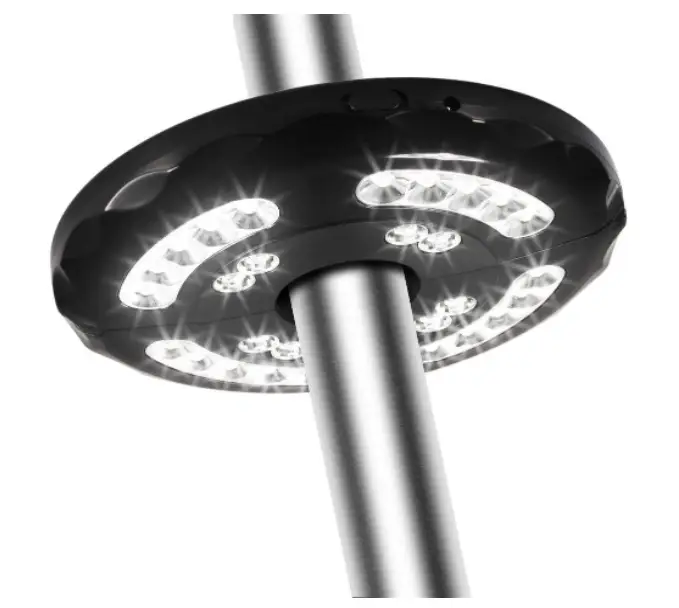 Outdoor Umbralla Pole Led Light Battery Powered by salelink.co.nz
