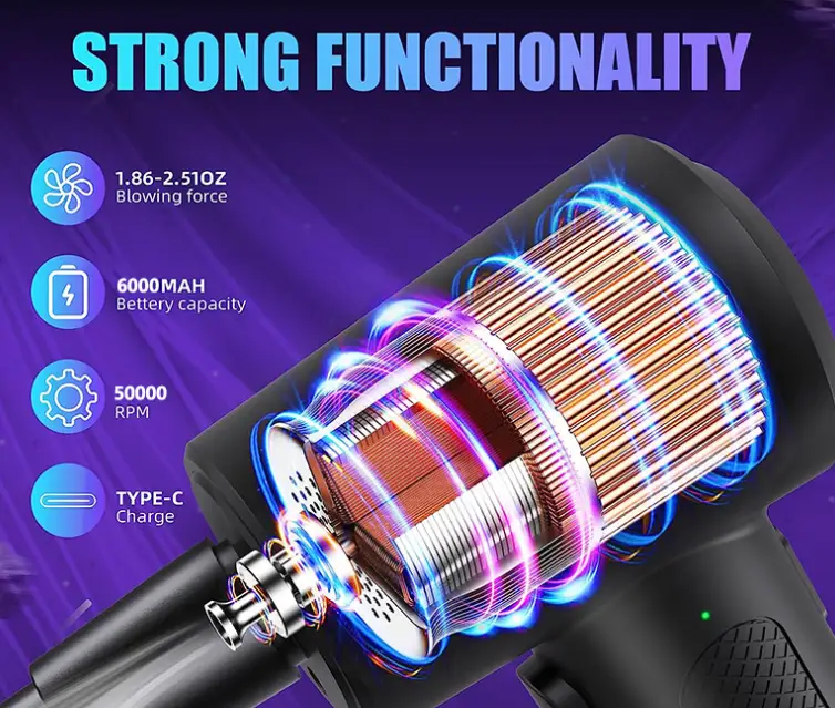 Cordless Electric Air Duster 51000RPM by salelink.co.nz