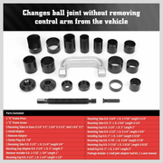 21Pcs Ball Joint Auto Repair Tool by salelink.co.nz
