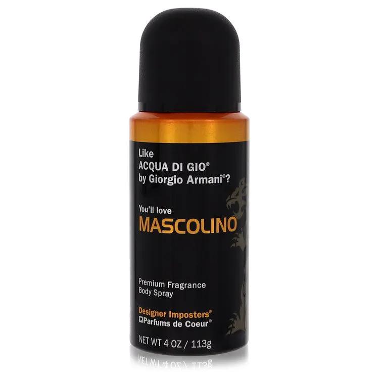 Designer Imposters Mascolino Body Spray by Parfums De Coeur 120 ml by Brands HD