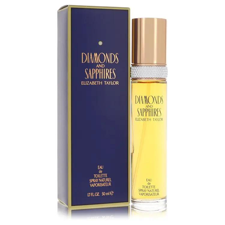 Diamonds & Sapphires Eau De Toilette Spray by Elizabeth Taylor 50 ml by Brands HD