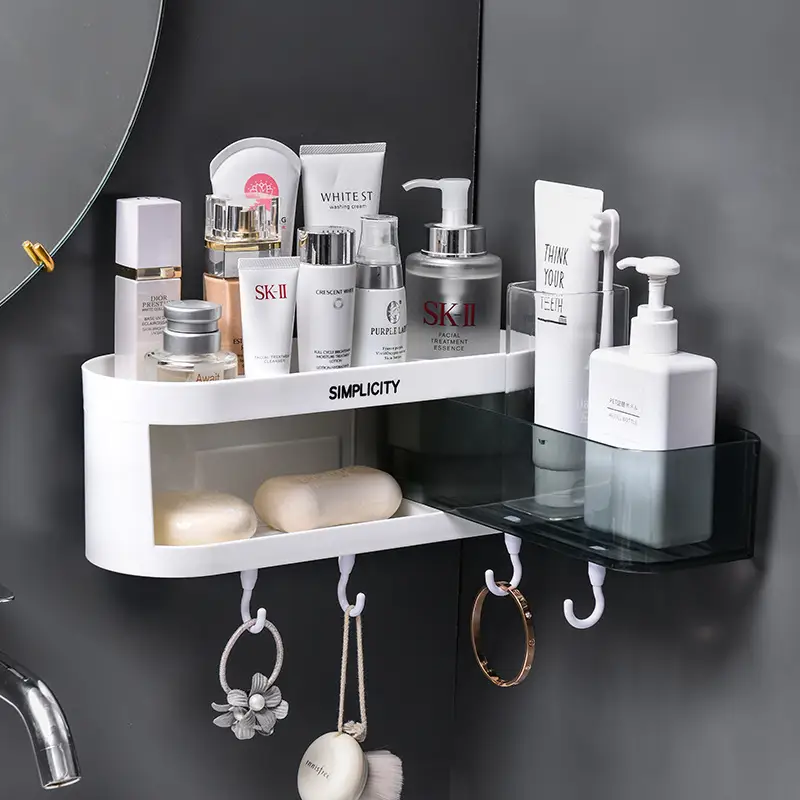 Bathroom Shower Corner Storage Shelf by salelink.co.nz