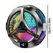 Tablet Radiator Tablet Cooler RGB Lighting 10cm Magnetic by salelink.co.nz