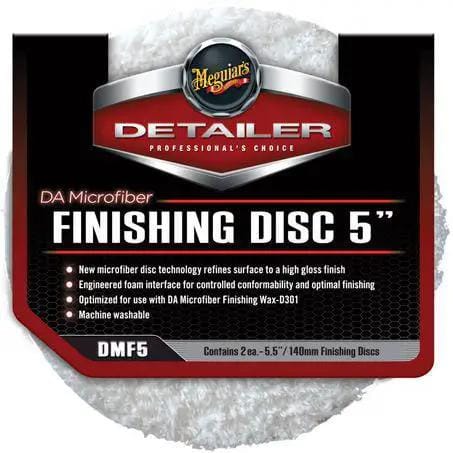 Racing Pro NZ Ltd DMF5 - Meguiar's DA 5.5in 140mm Microfibre Finishing Pads - 2 Pk DMF5 - Meguiar's DA 5.5in 140mm Microfibre Finishing Pads - 2 Pk