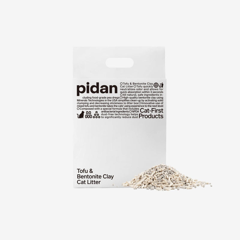 Pidan New Zealand Cat Litter PIDAN Signature Tofu Blend Cat Litter With Fast Clumping And Low Dust Pidan Signature Tofu Blend Cat Litter Low Dust